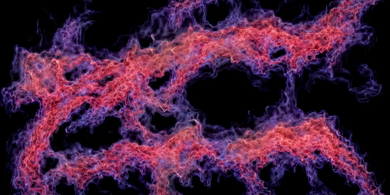 Chaos as seen by a machine, generative visual by Antonín Kindl 2025