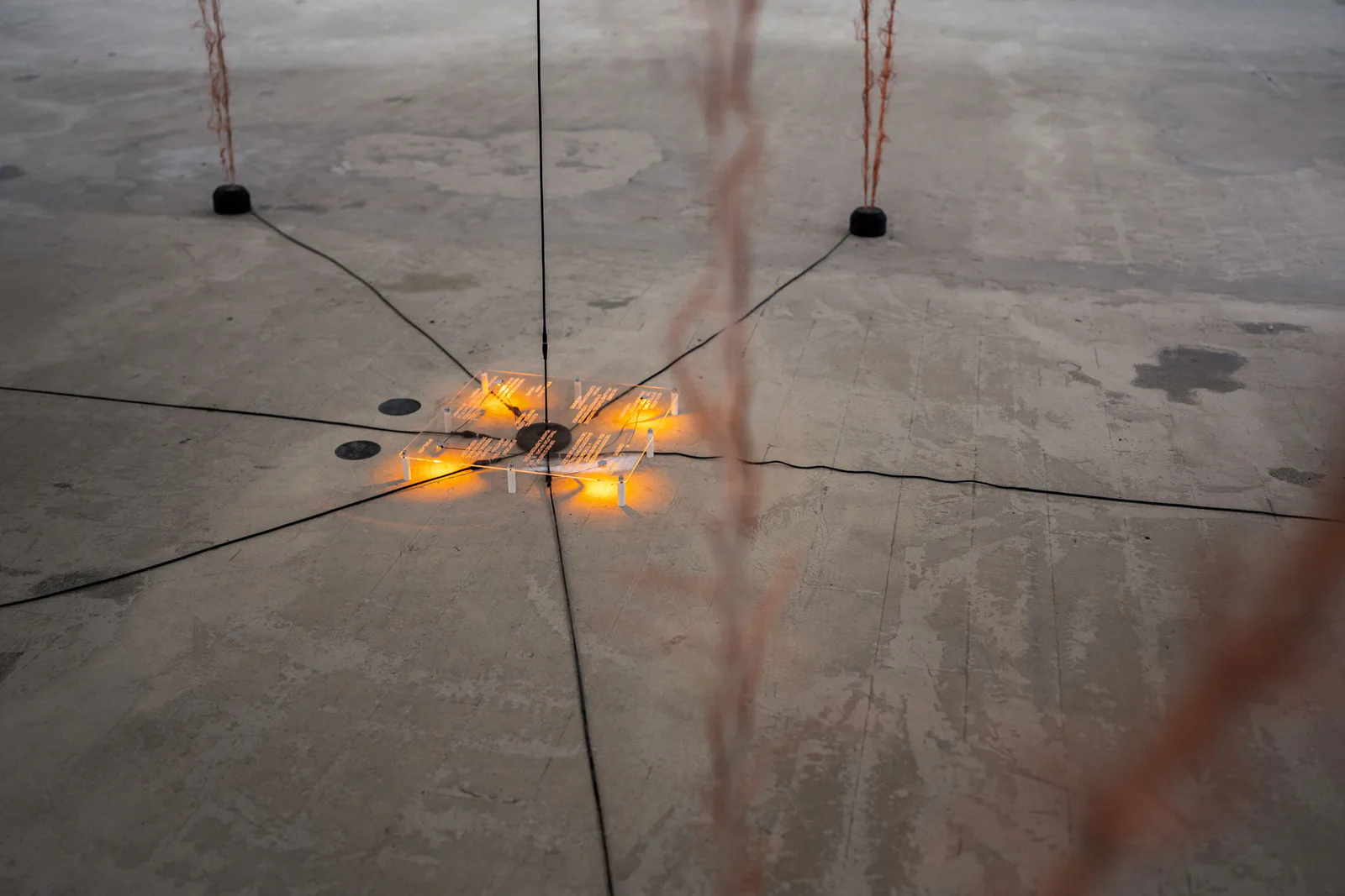 Synapse interactive installation by Antonín Kindl, Bratislava 2023