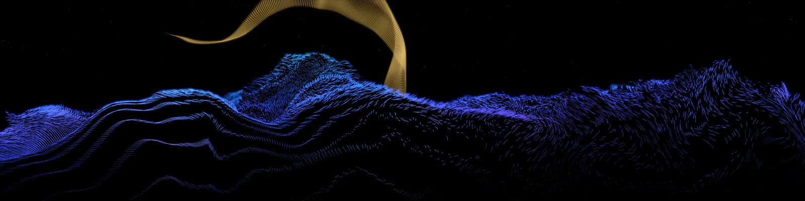 Summit 360° generative visual on 160m LED wall, Bratislava 2025