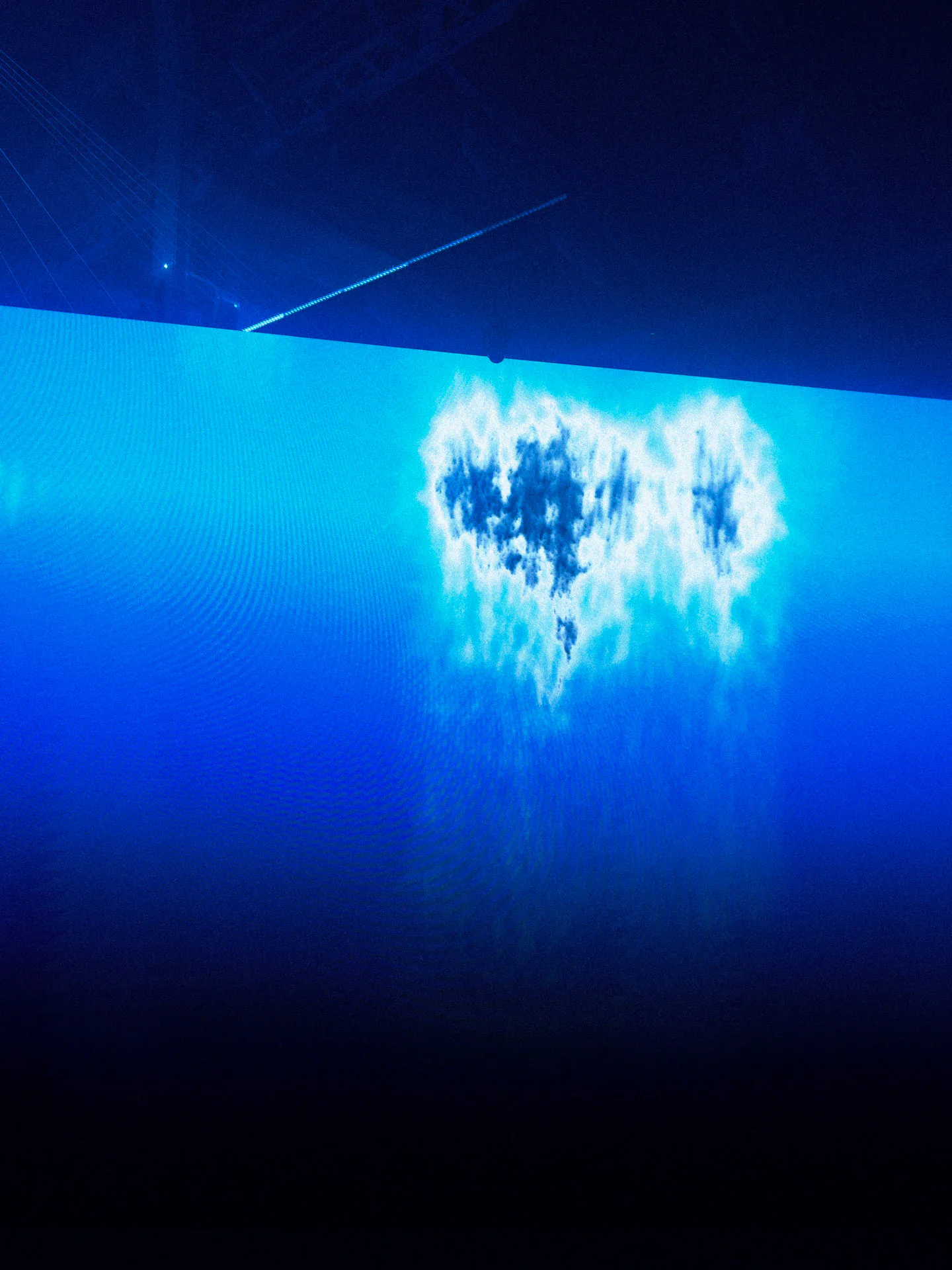 Exhibizz interactive installation, generative LED visuals, Bratislava 2025