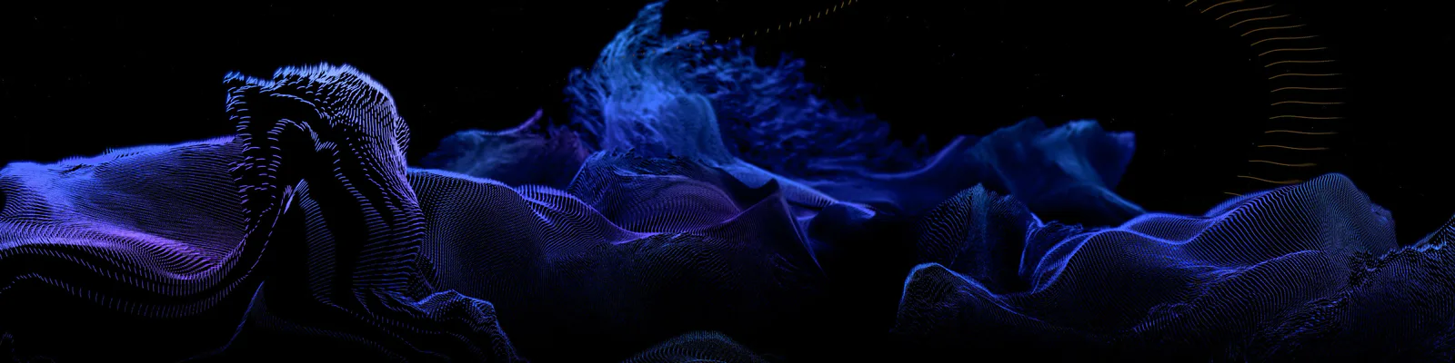 Summit 360° generative visual on 160m LED wall, Bratislava 2025
