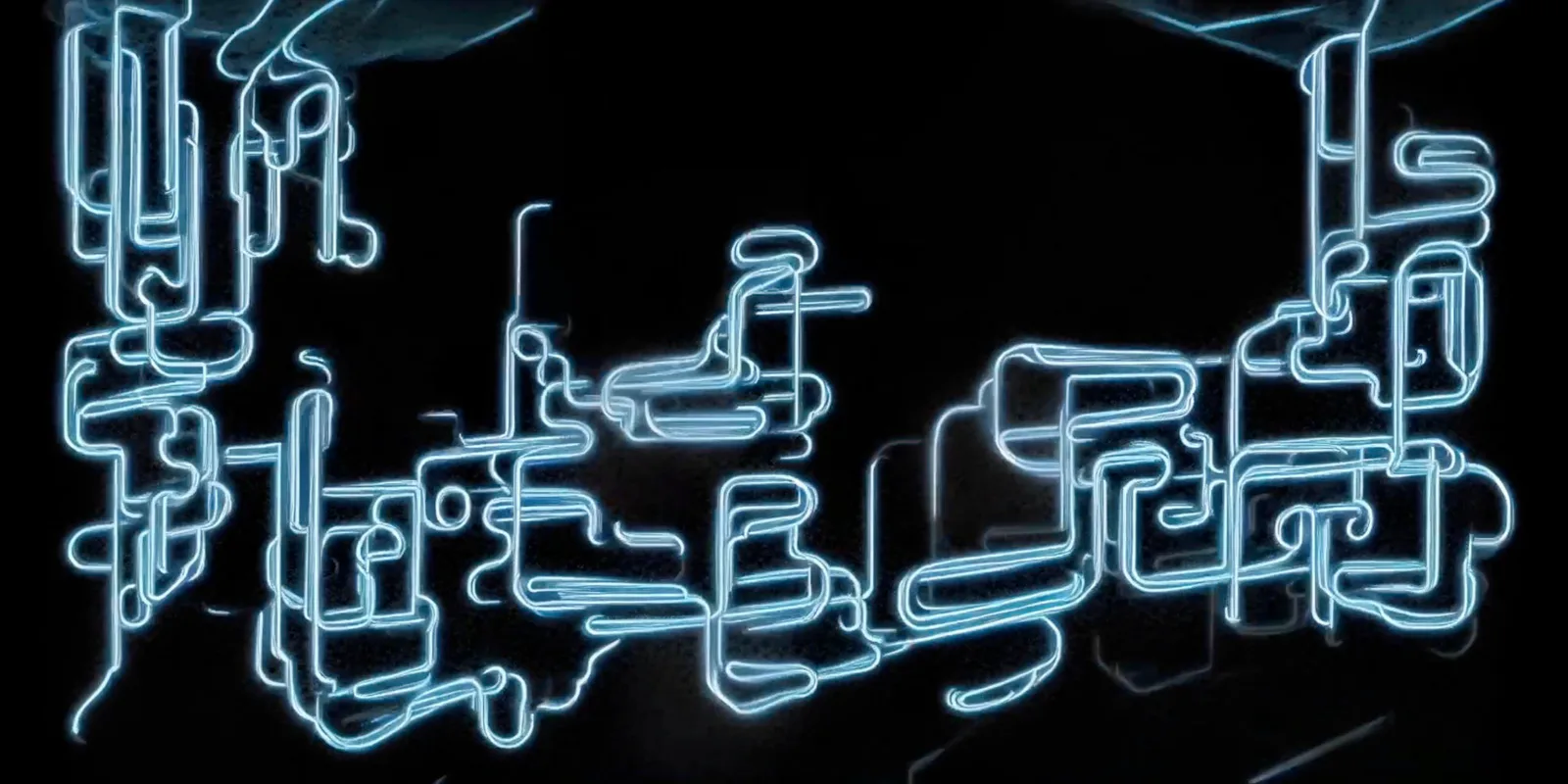 Chaos as seen by a machine, generative visual by Antonín Kindl 2025