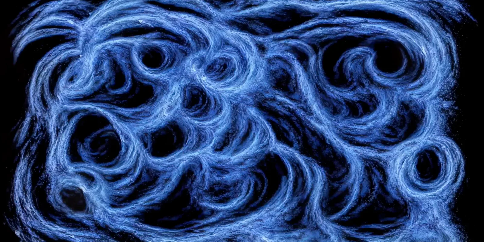 Chaos as seen by a machine, generative visual by Antonín Kindl 2025