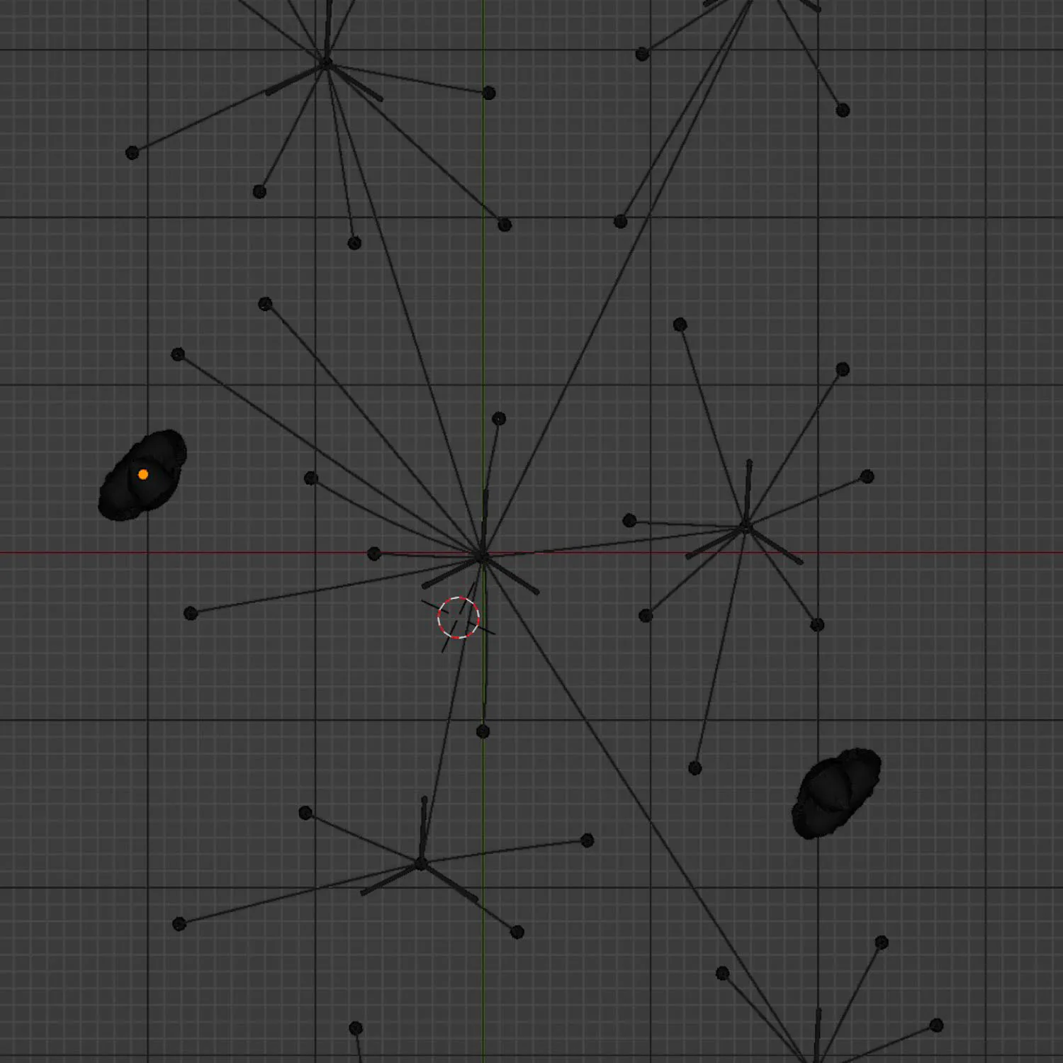 Receptor interactive installation with optical fibres and sensors