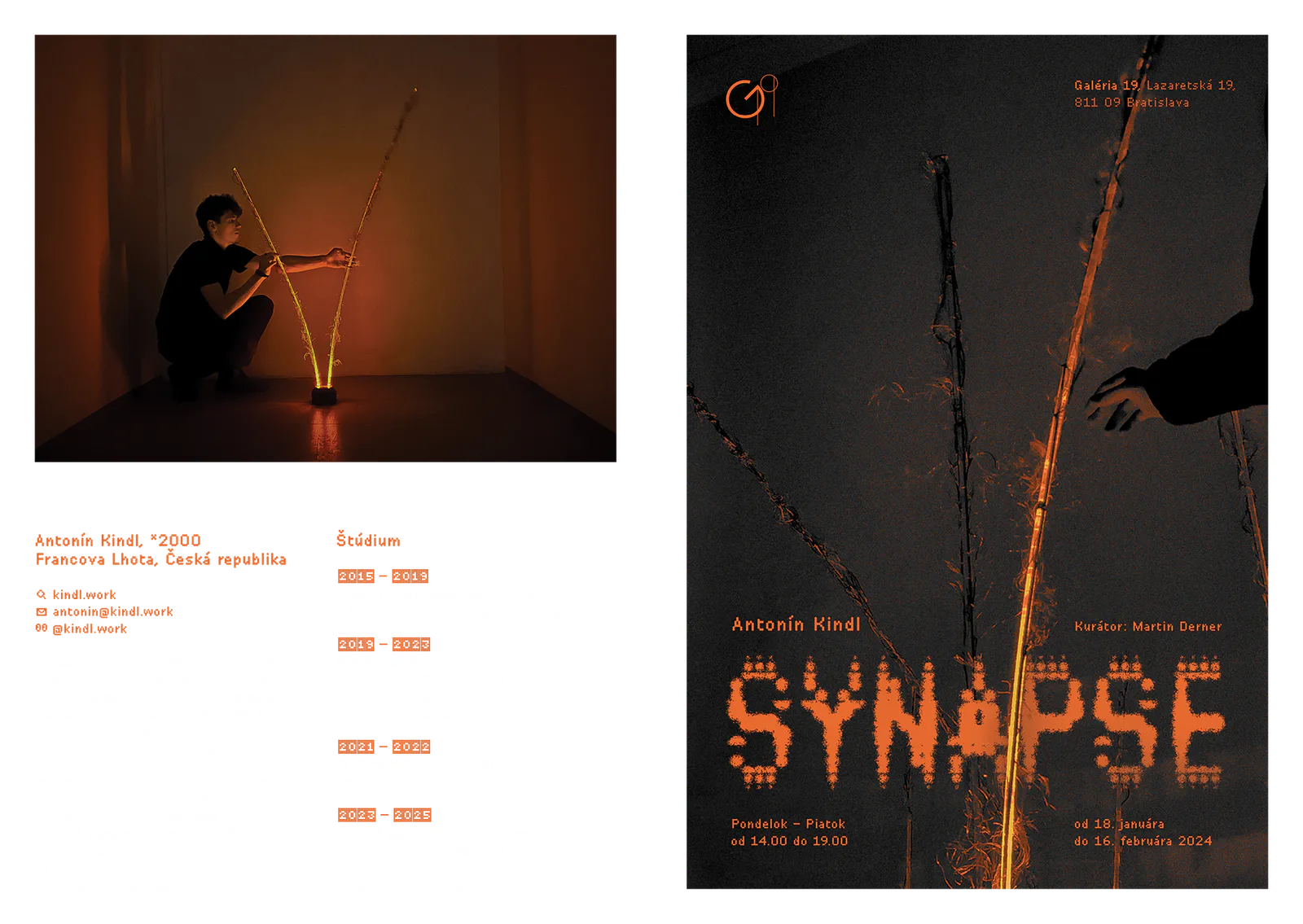 Synapse exhibition booklet