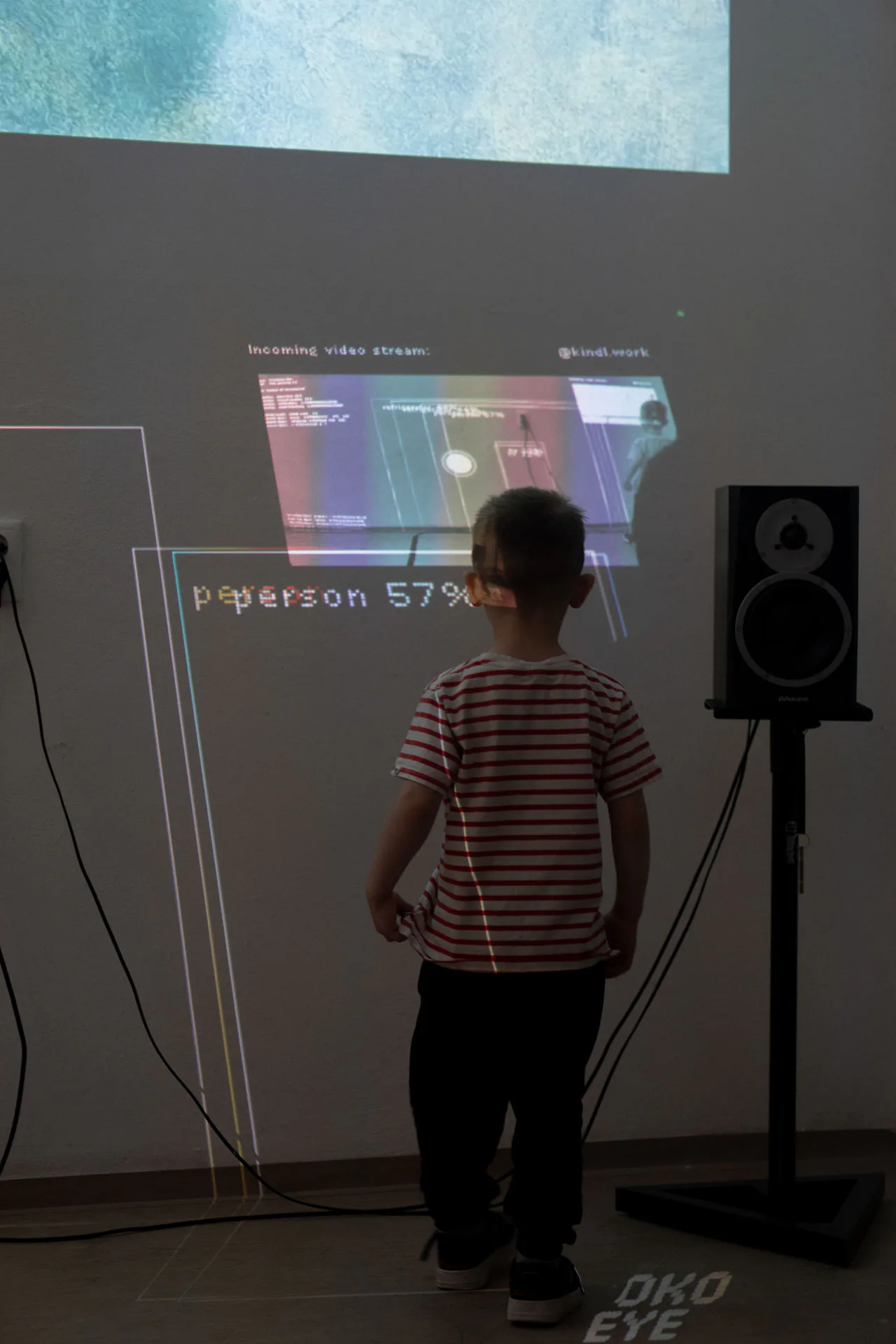 OKO I kinetic eye installation by Antonín Kindl 2024
