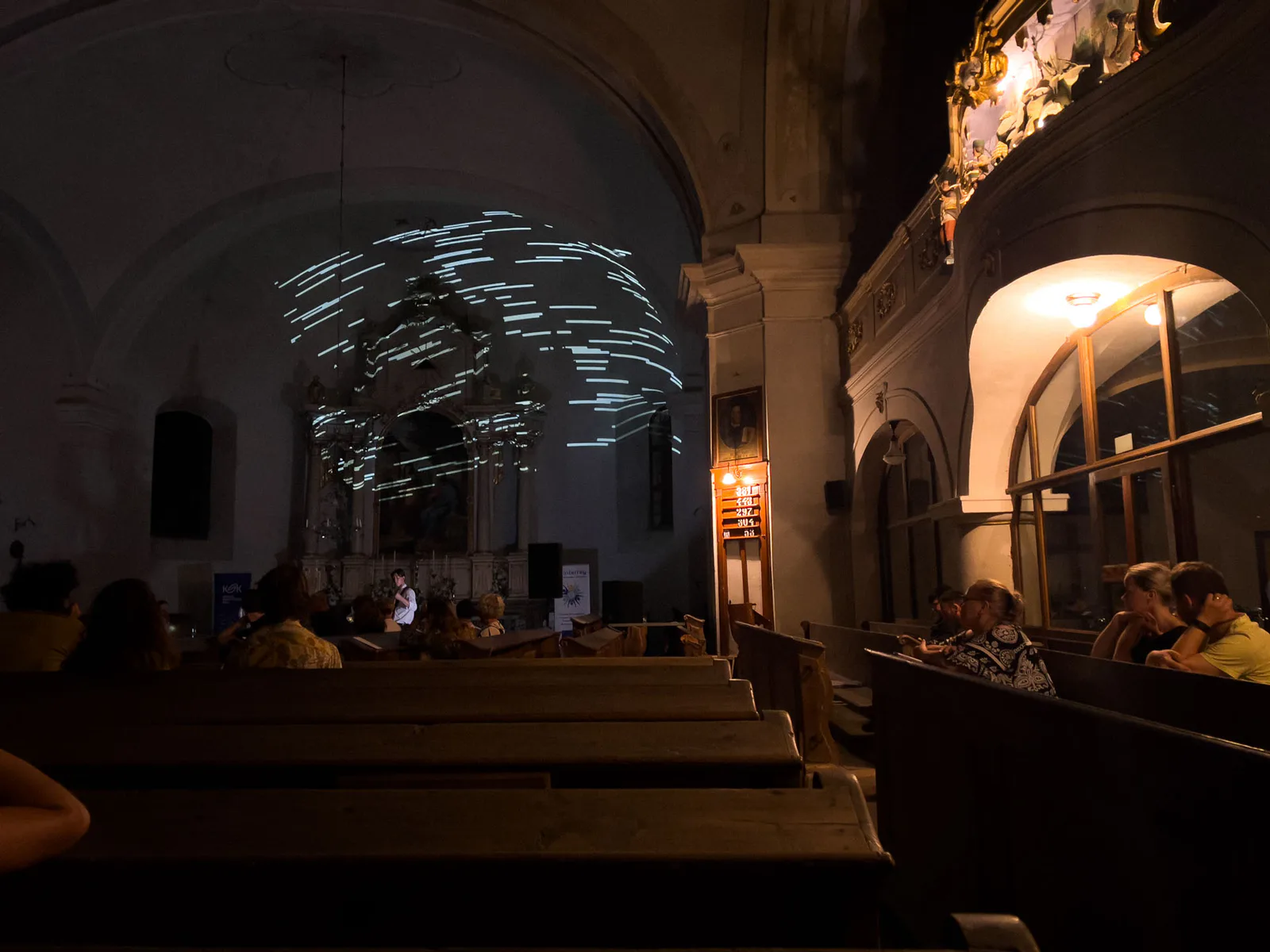 OKO I kinetic eye installation at Gelnica by Antonín Kindl 2024