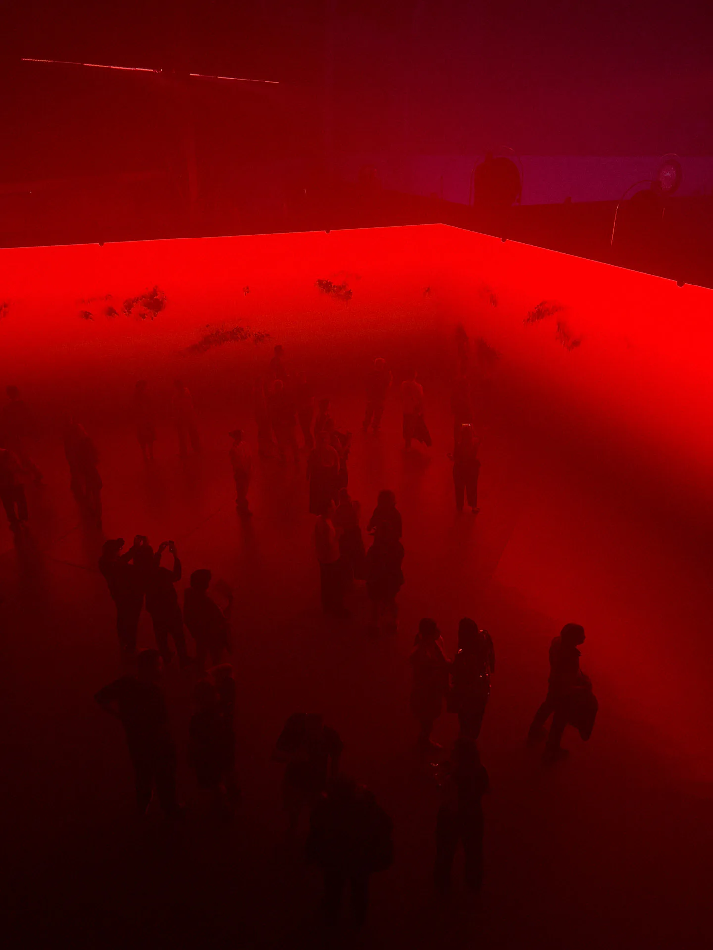 Exhibizz interactive installation, generative LED visuals, Bratislava 2025