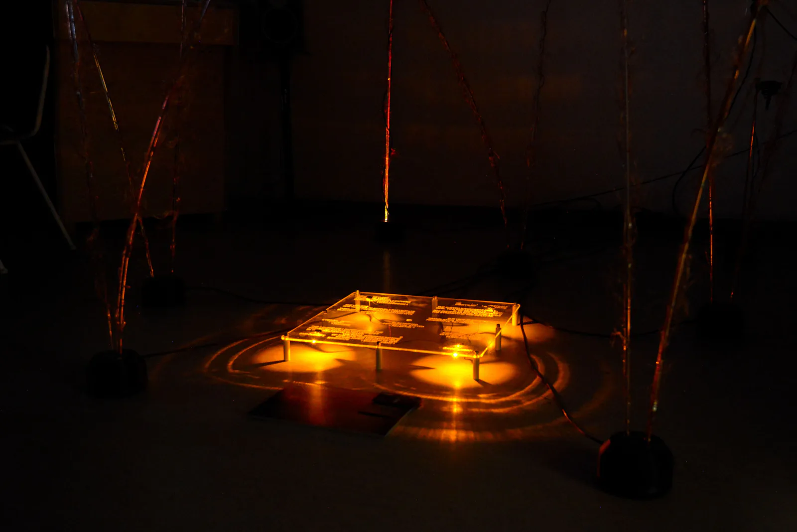 Synapse interactive installation by Antonín Kindl, Bratislava 2023