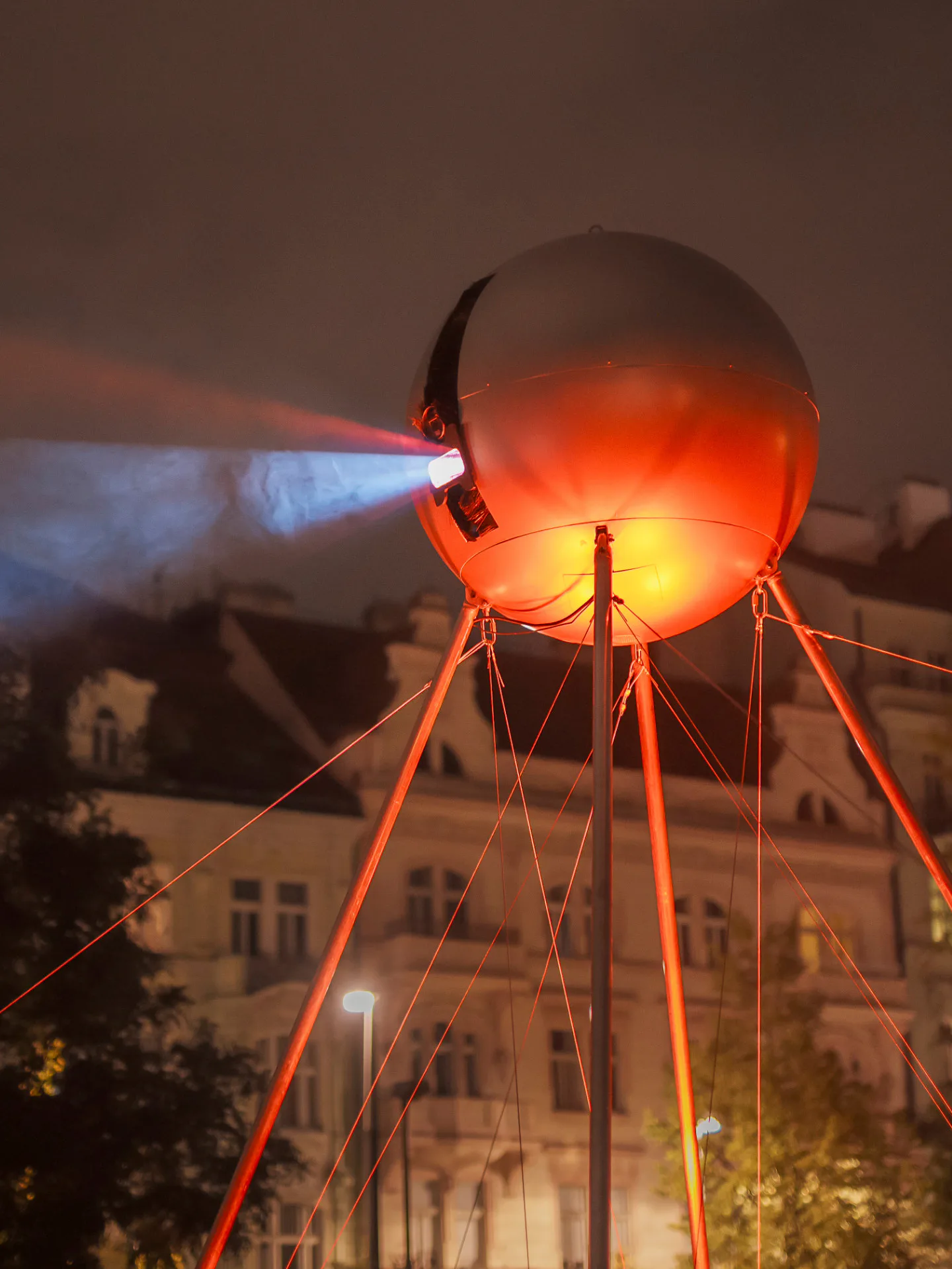 OKO kinetic installation by Antonín Kindl, Signal Festival 2025